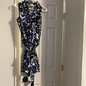 Shorts Romper- floral patterned